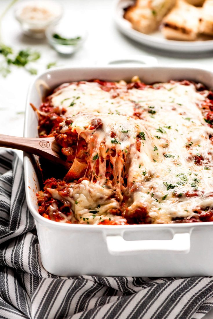 Easy Baked Ziti With Sausage