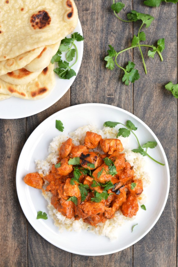 Chicken Tikka Masala - Garnish & Glaze