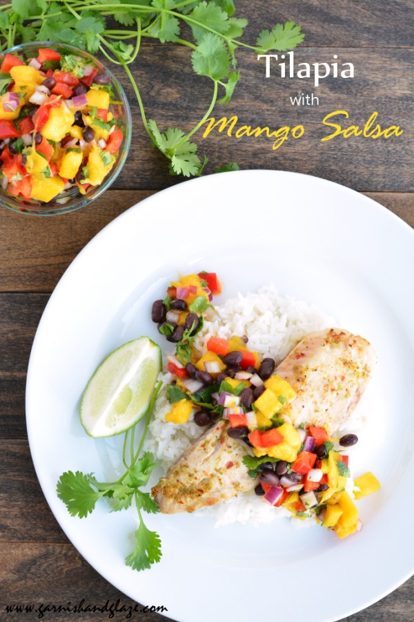 Tilapia with Mango Salsa