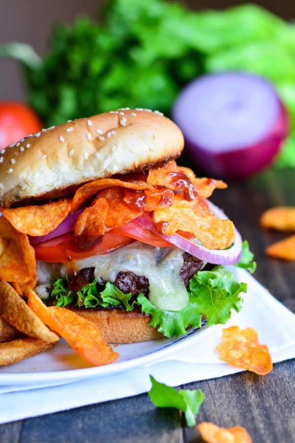 Triple BBQ Crunch Burgers