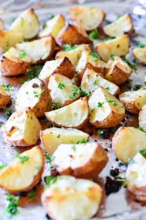 Garlic Roasted Red Potatoes