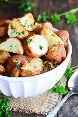 Garlic Roasted Red Potatoes