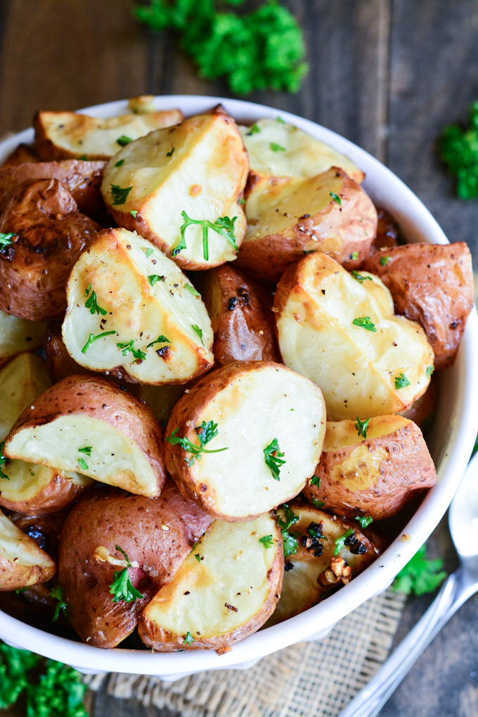 Garlic Roasted Red Potatoes