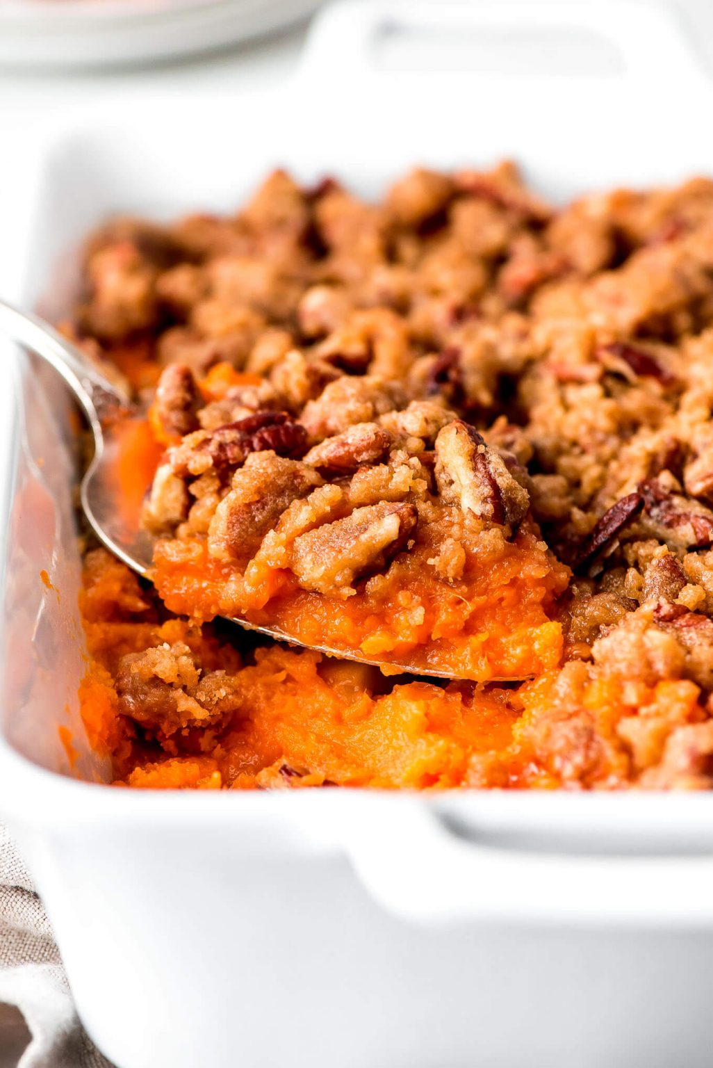 Sweet Potato Casserole - Garnish & Glaze