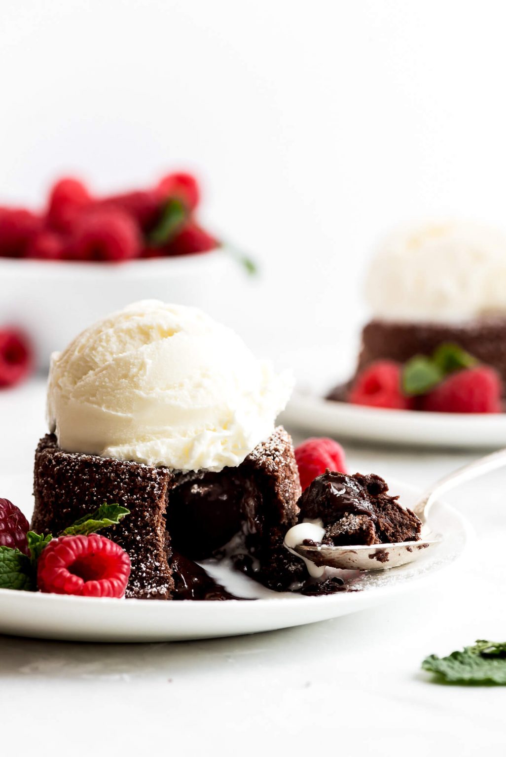 Molten Lava Cake for Two