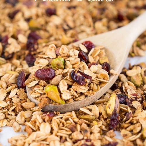 Pistachio & Cranberry Granola