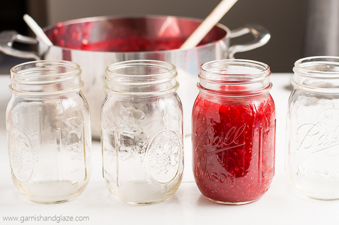 4-Ingredient Raspberry Freezer Jam - Garnish & Glaze