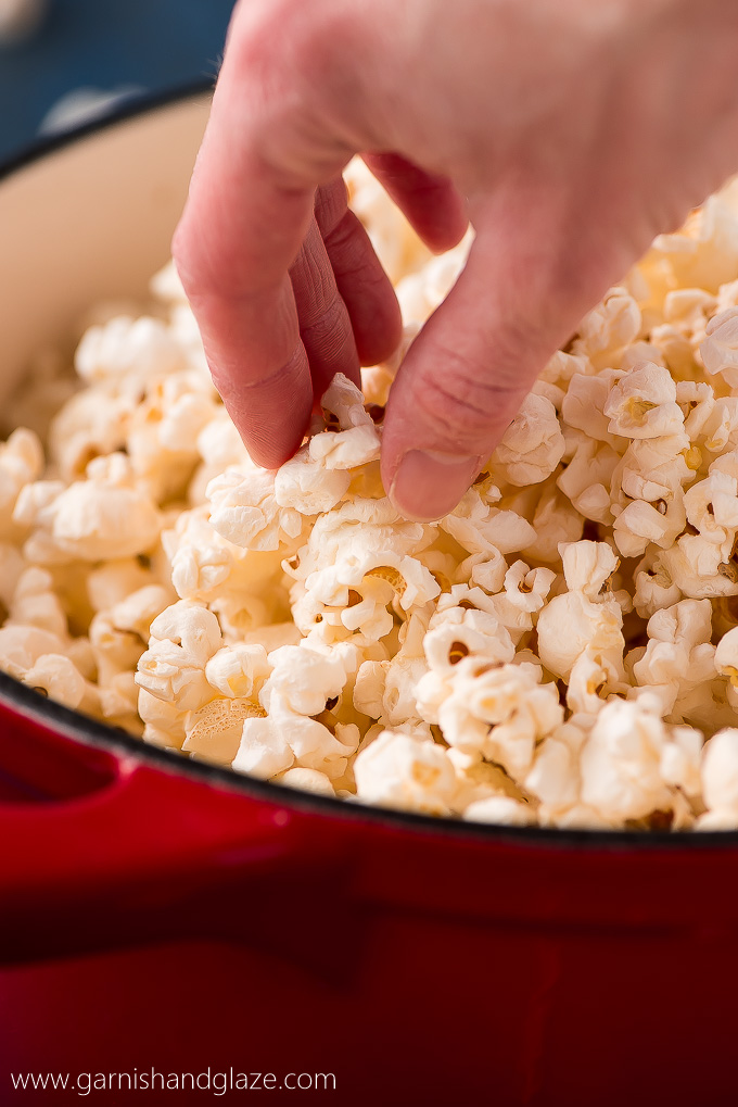 Healthier Stovetop Popcorn