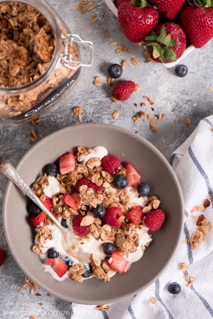 The BEST Homemade Granola - Garnish & Glaze