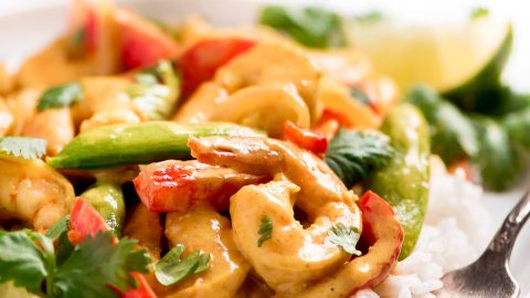 Creamy Coconut Shrimp -- Around My Family Table