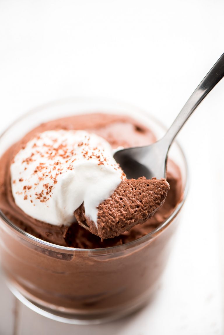 Easy Chocolate Mousse Garnish & Glaze