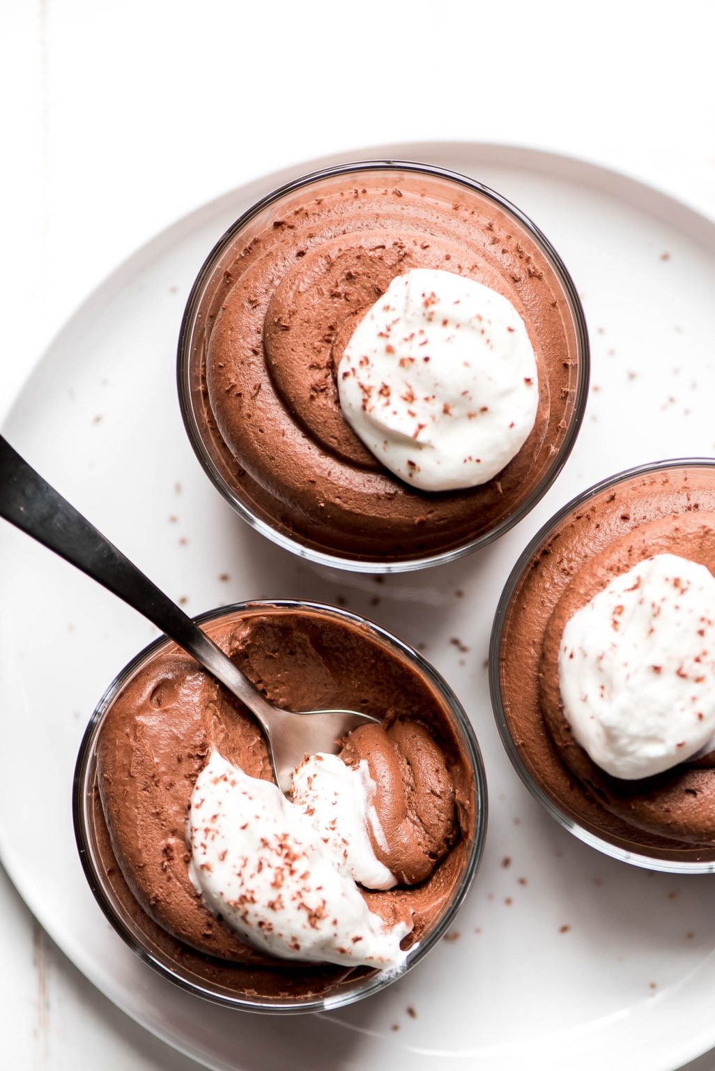 Easy Chocolate Mousse Garnish & Glaze