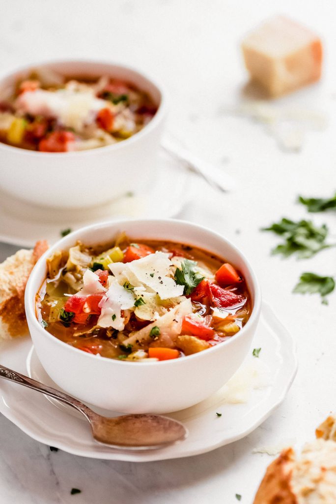 The BEST Cabbage Soup - Garnish & Glaze