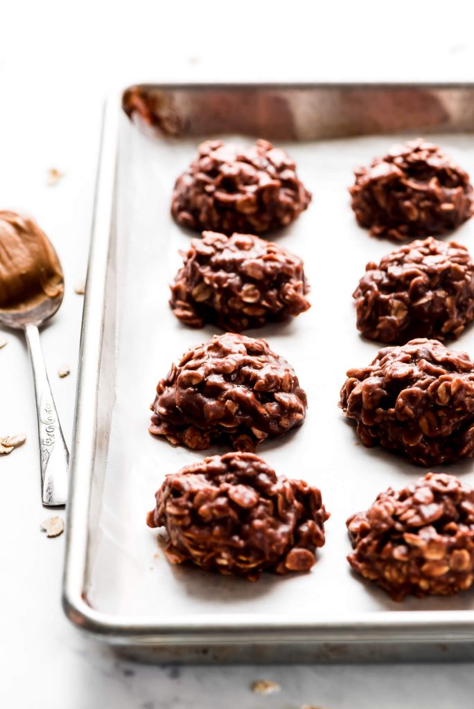 No Bake Cookies - Garnish & Glaze