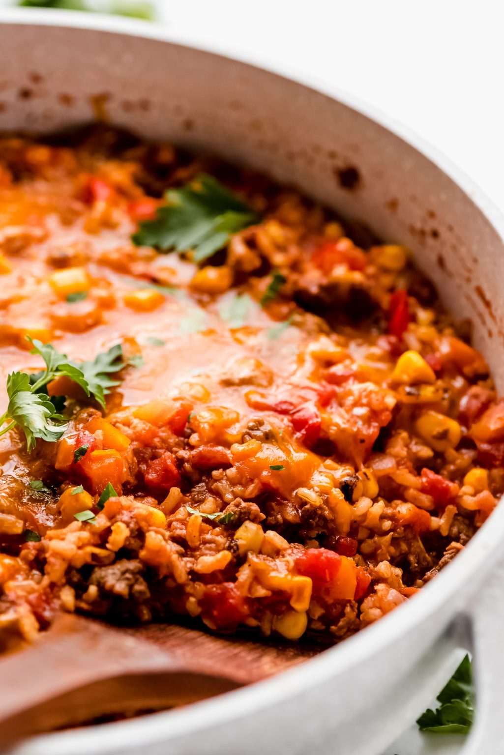 Stuffed Pepper Casserole - Garnish & Glaze