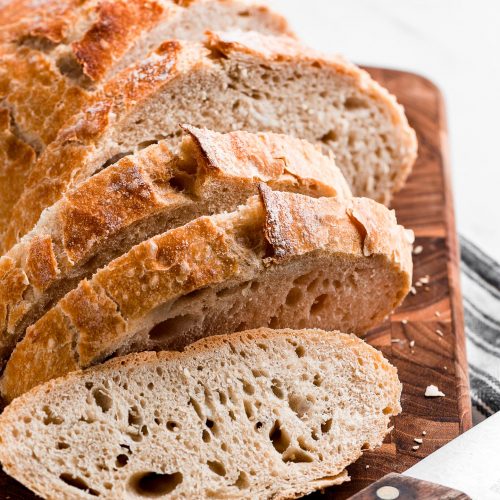 No-Knead Bread - Garnish & Glaze