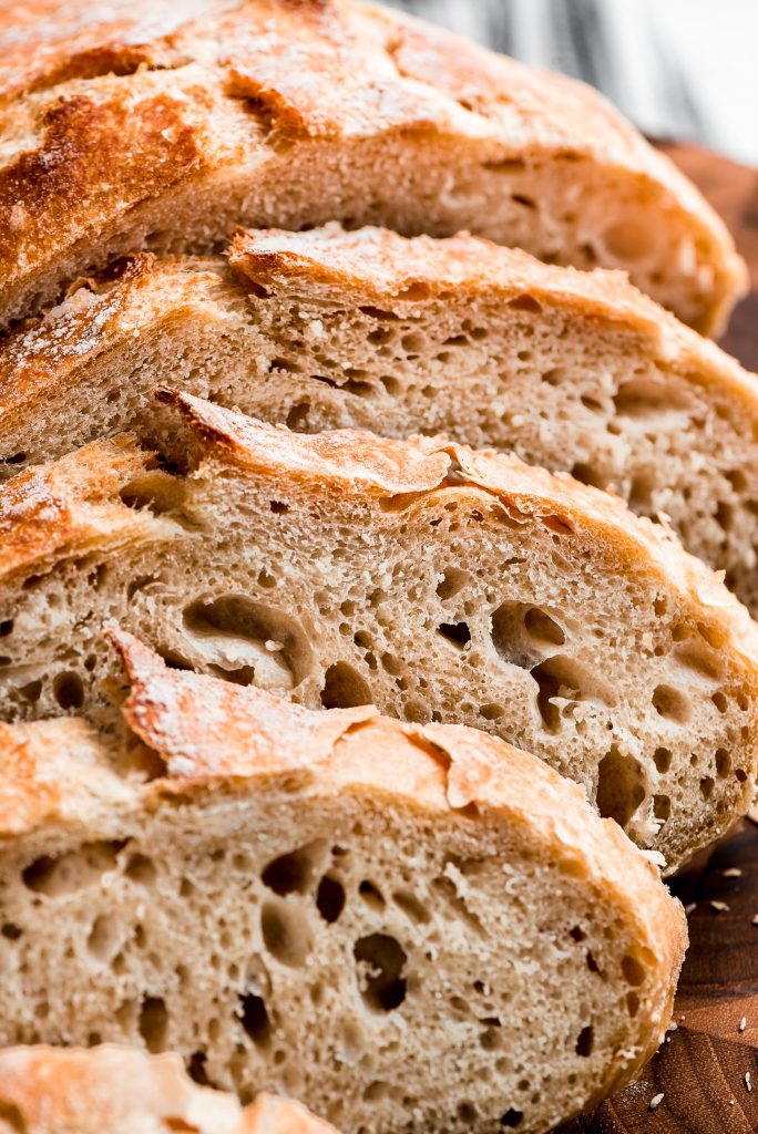 No-Knead Bread - Garnish & Glaze