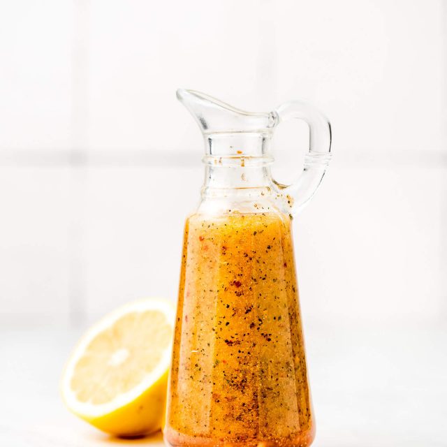 Simple Italian Vinaigrette - Garnish & Glaze