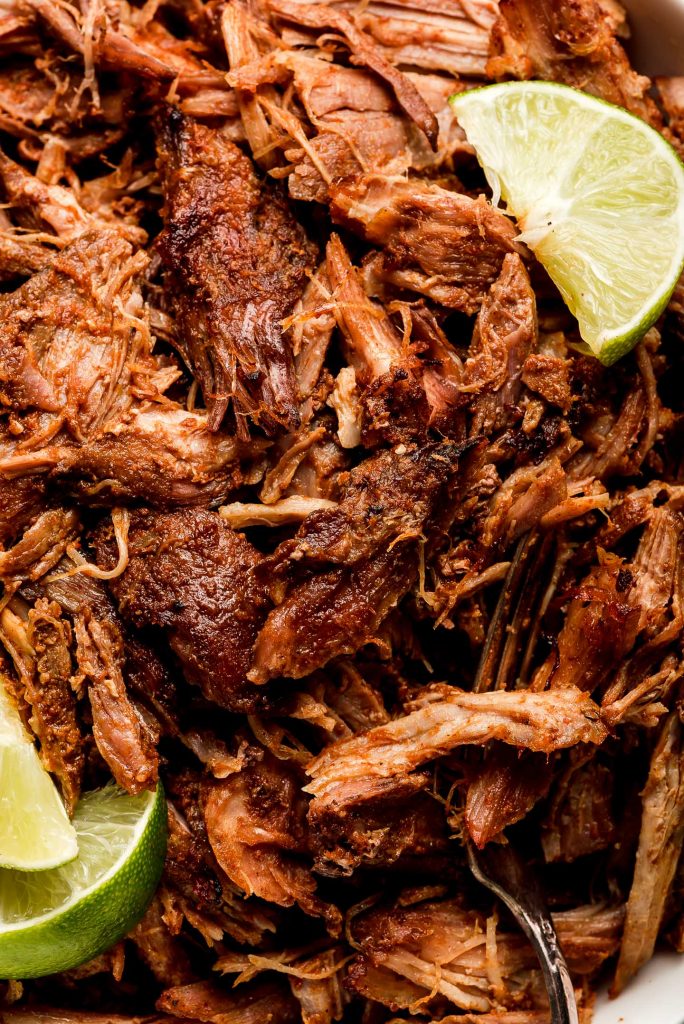 Slow Cooker Carnitas - Garnish & Glaze