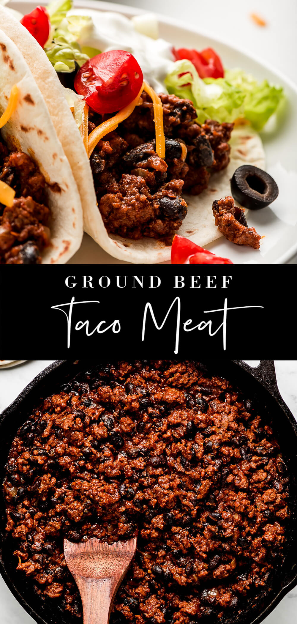 The Best Ground Beef Tacos - Garnish & Glaze