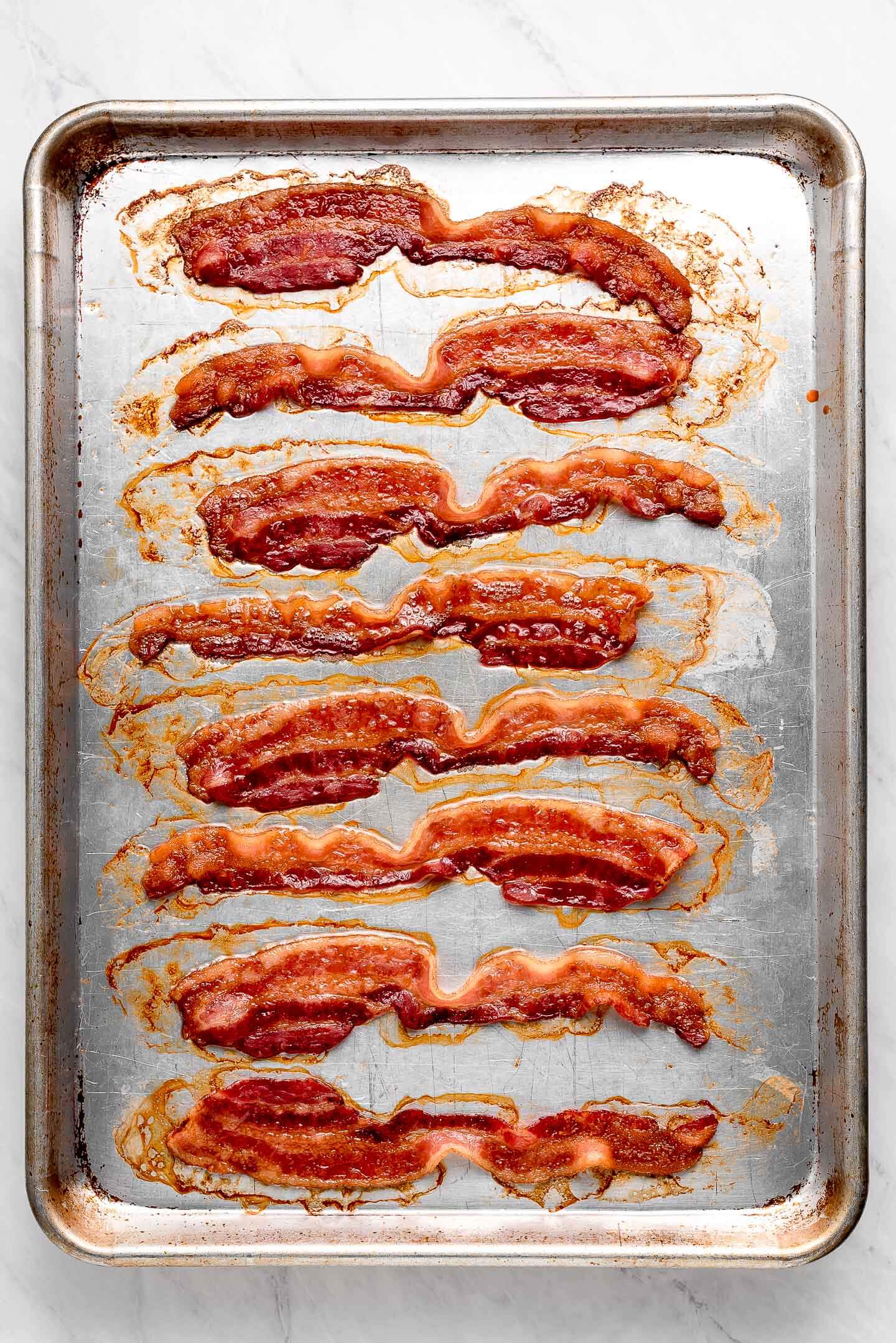 How to Bake Bacon in the Oven - Garnish & Glaze