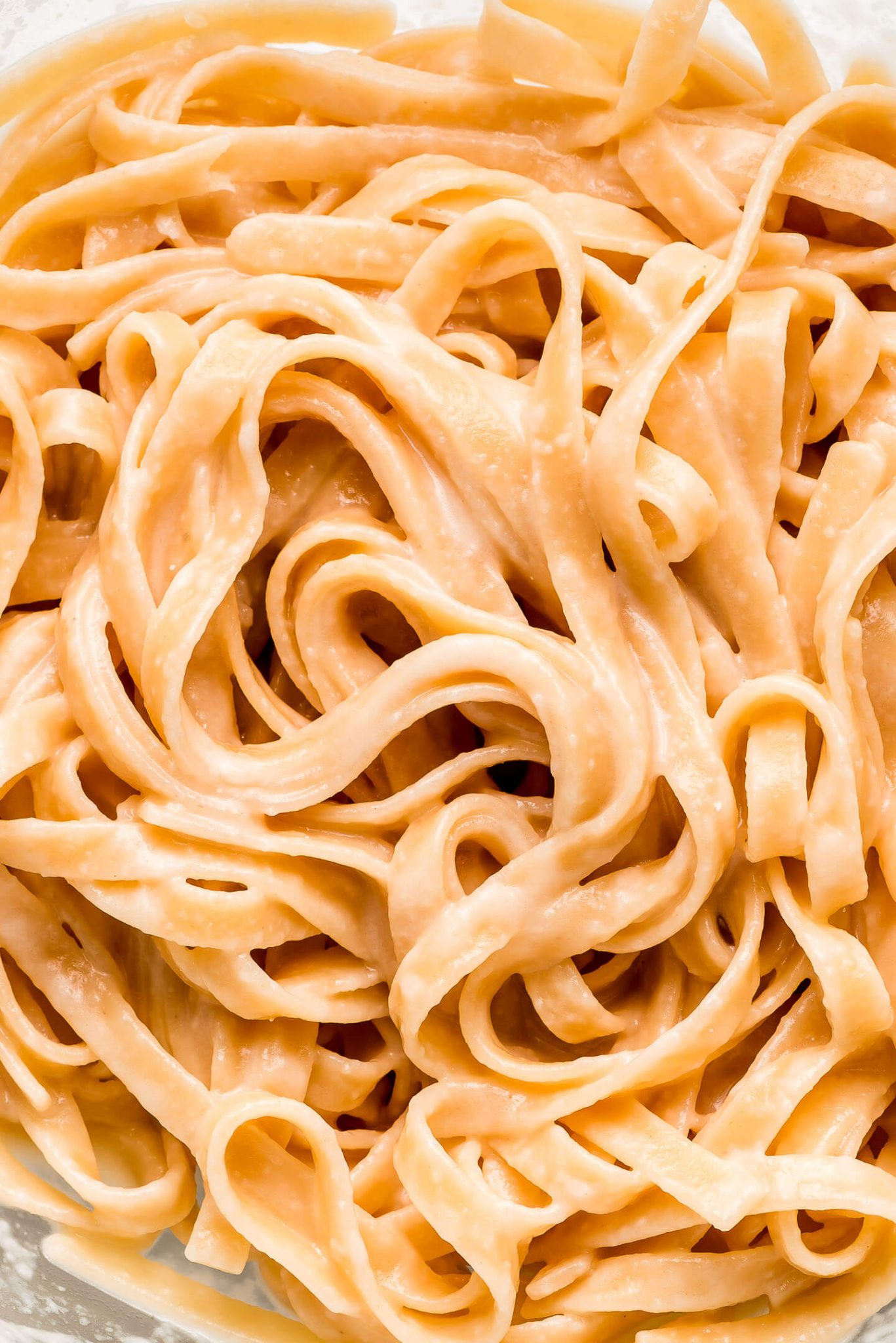 Authentic Fettuccine Alfredo - Garnish & Glaze