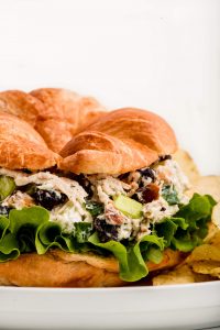 Amazing Chicken Salad Sandwich - Garnish & Glaze