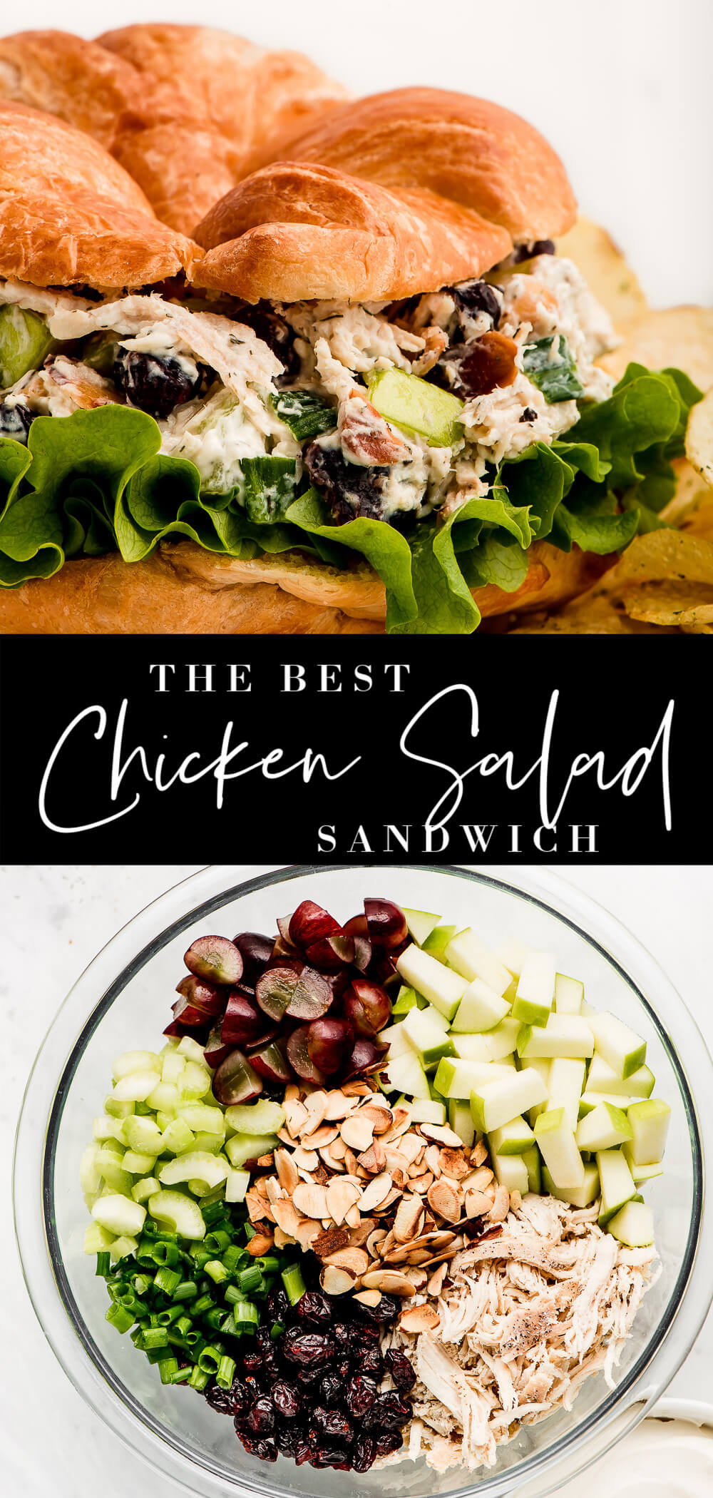 Amazing Chicken Salad Sandwich - Garnish & Glaze