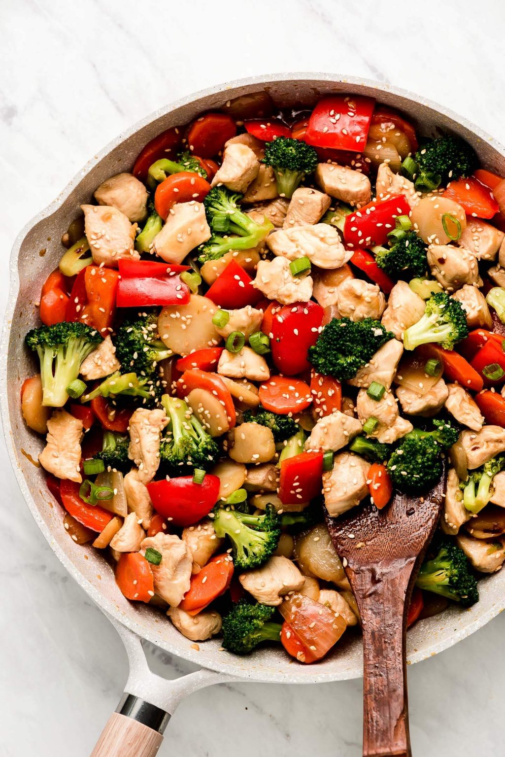 30-Minute Chicken Stir Fry - Garnish & Glaze