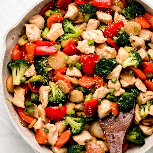 30-Minute Chicken Stir Fry - Garnish & Glaze