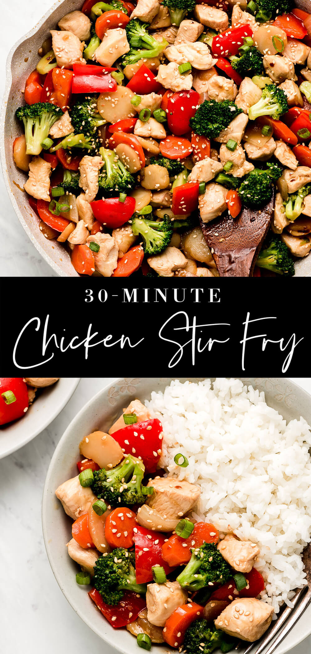 30-Minute Chicken Stir Fry - Garnish & Glaze