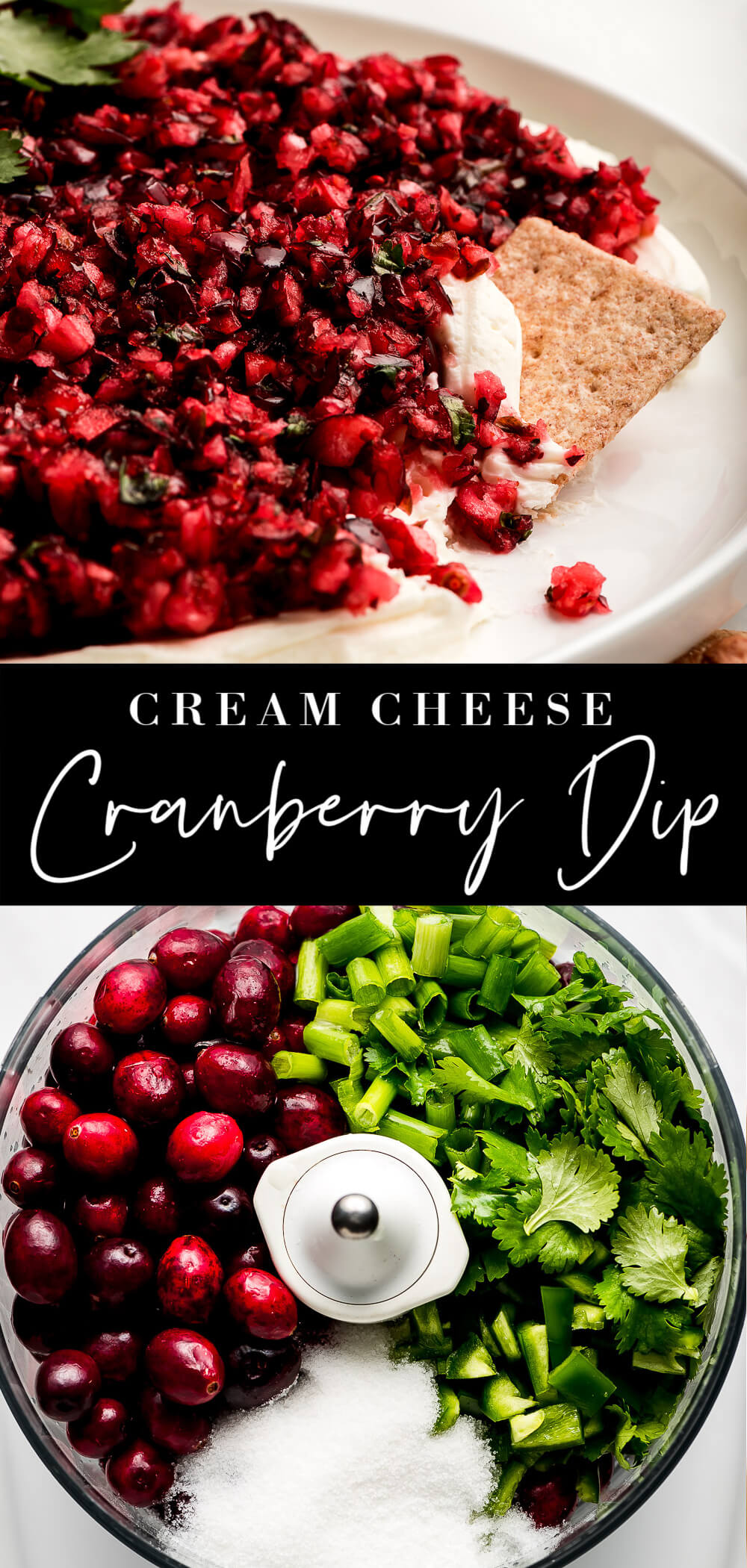 Cranberry Jalape O Dip Garnish Glaze   Cranberry Jalapeno Dip Pin 3 